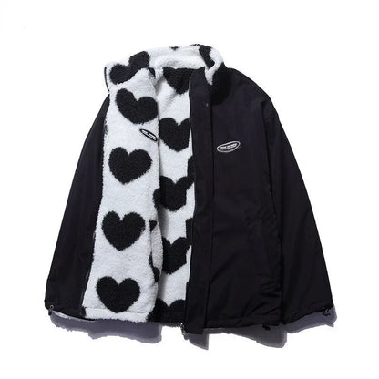 Briana | Reversible Heart Coat