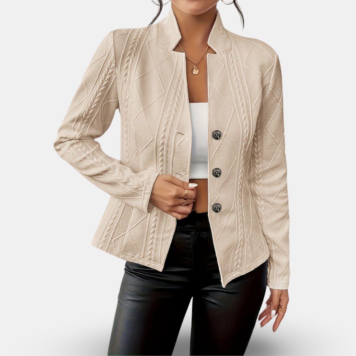 Reina | Elegant Tailored Cardigan