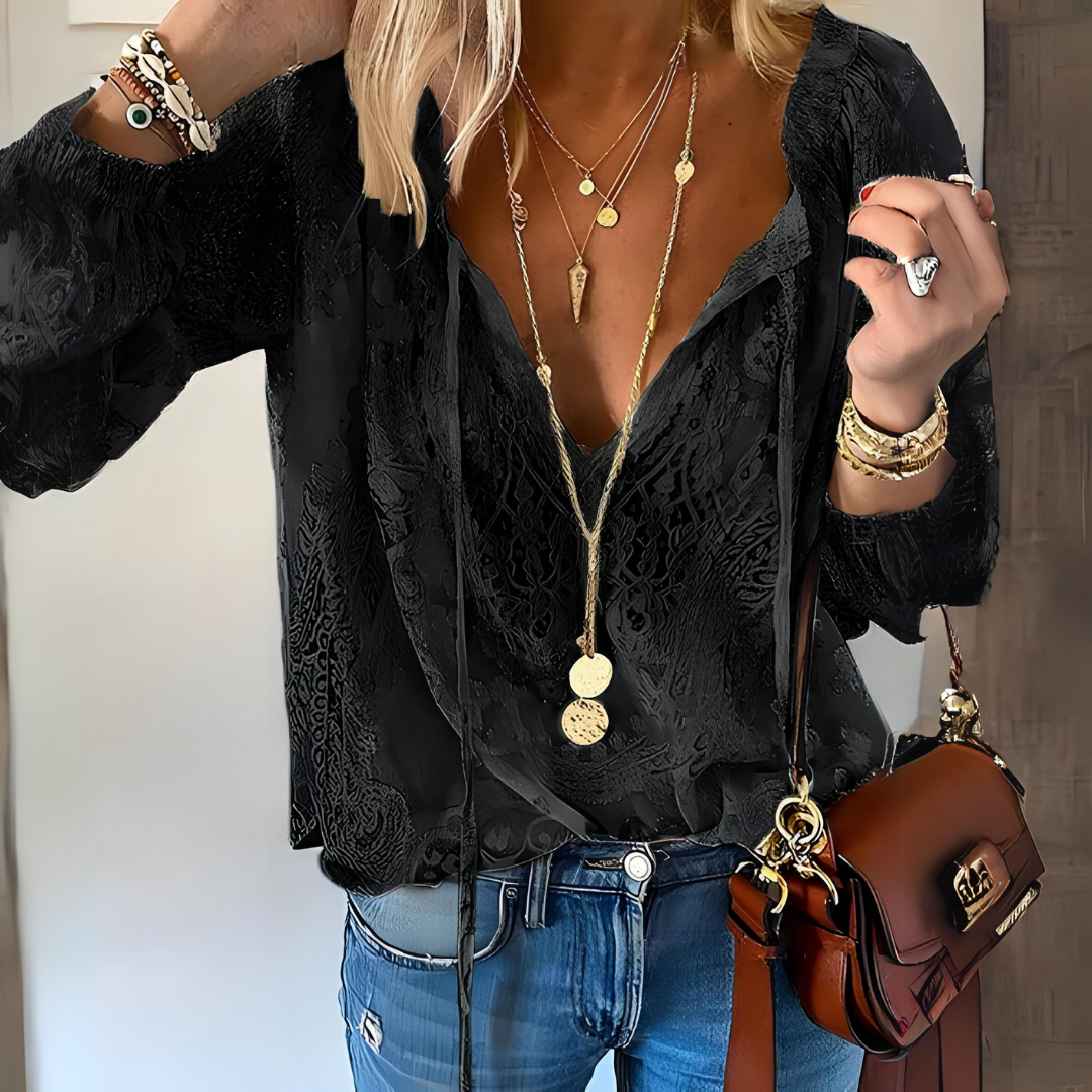 Orla | Crocheted Boho Blouse