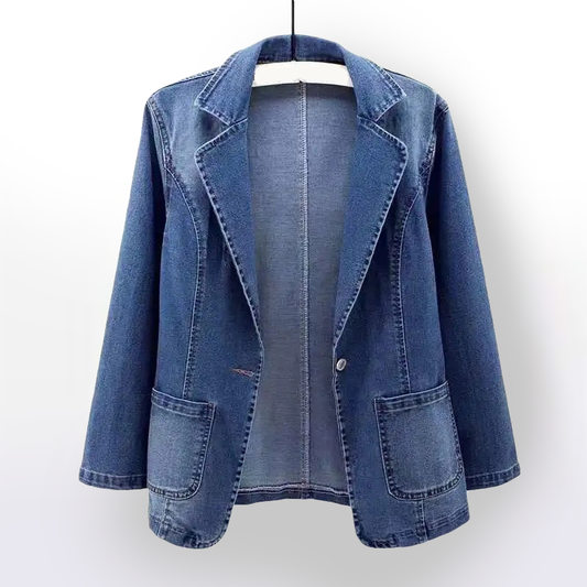 Maelis | Classic Denim Blazer