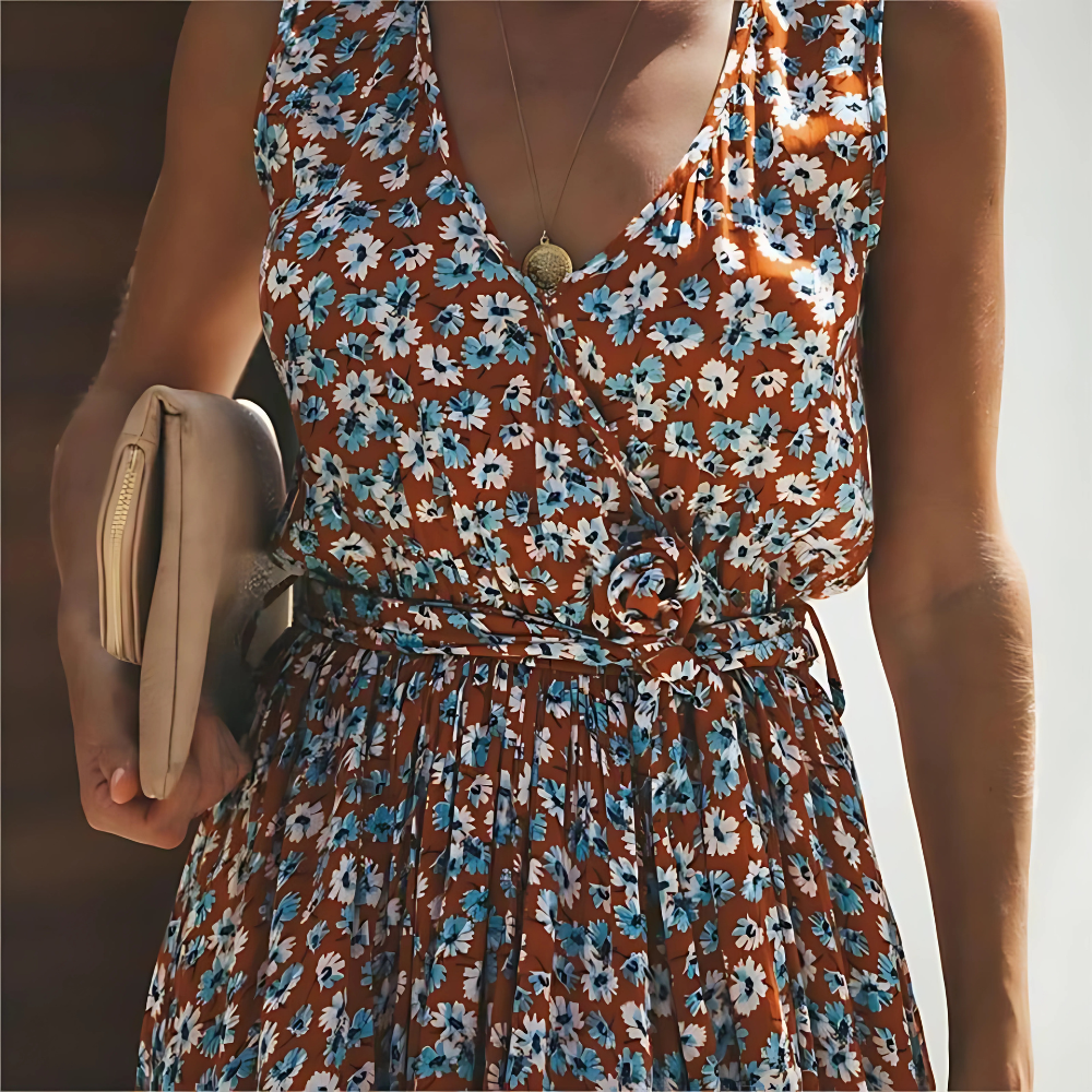 Lucy | Long Floral Dress