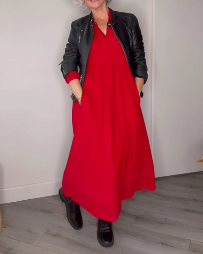 Rhea | Elegant Pocket Dress