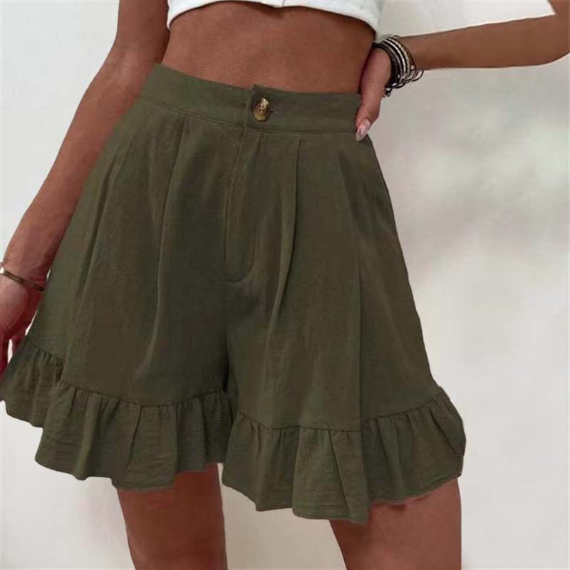 Ruby | Casual Frilled Shorts