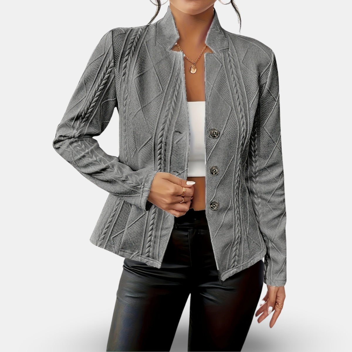 Reina | Elegant Tailored Cardigan