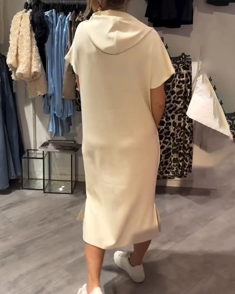 Saskia | Relaxed Fit Hoodie Dress