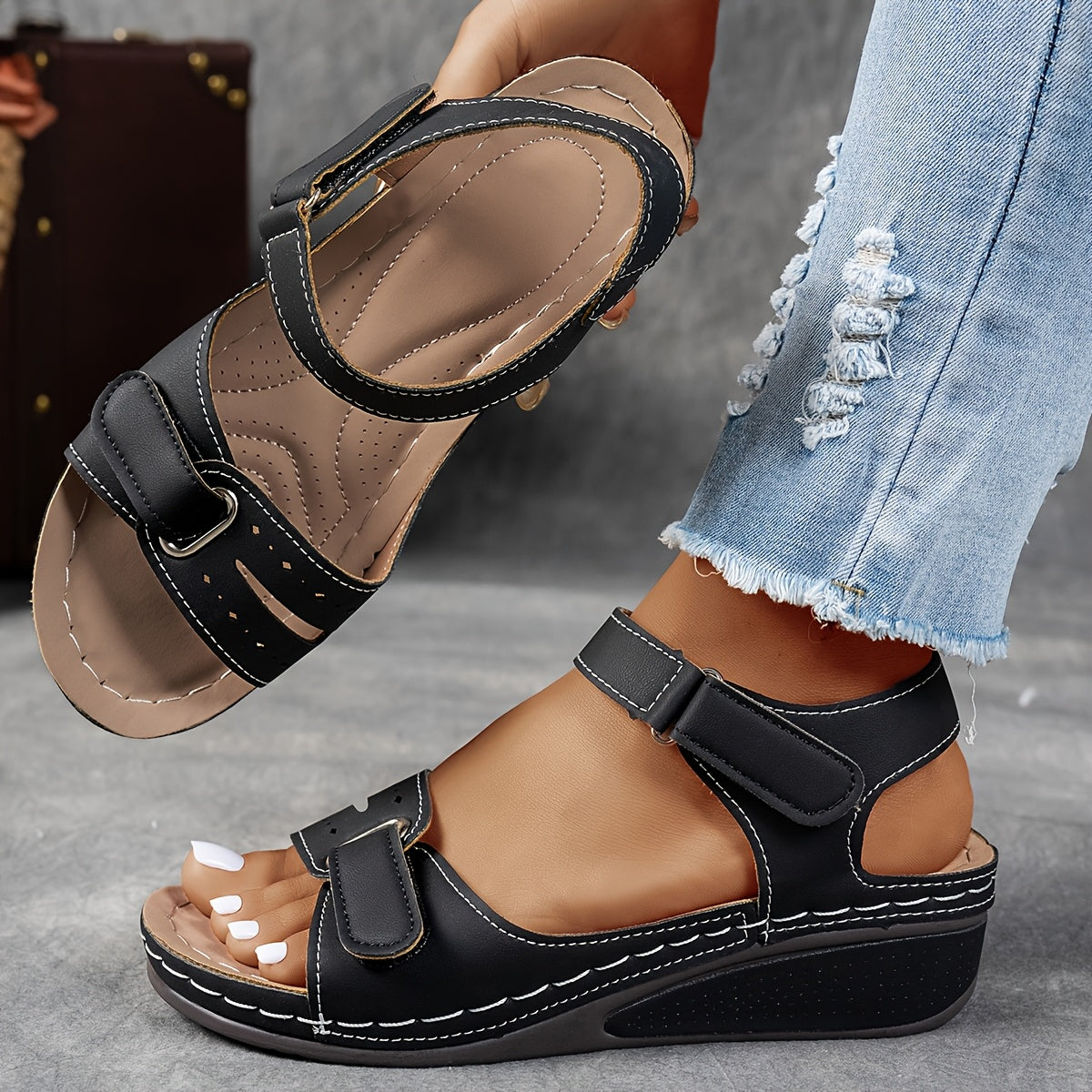 Valeria | Fashionable orthopedic sandals
