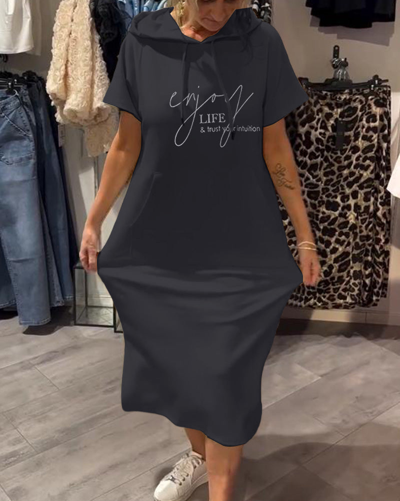 Saskia | Relaxed Fit Hoodie Dress