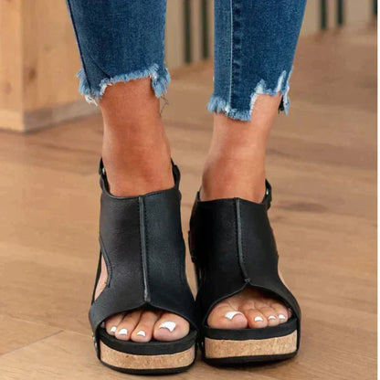 Estelle | Stylish and Comfortable Wedge Heel Sandals