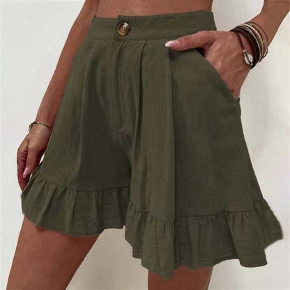 Ruby | Casual Frilled Shorts