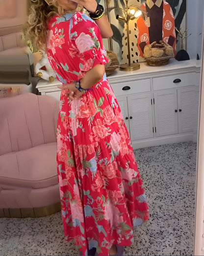 Carine | Effortless Floral Pocket Dress