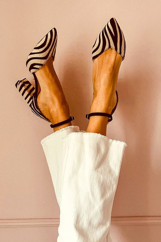 Zebrina Heels