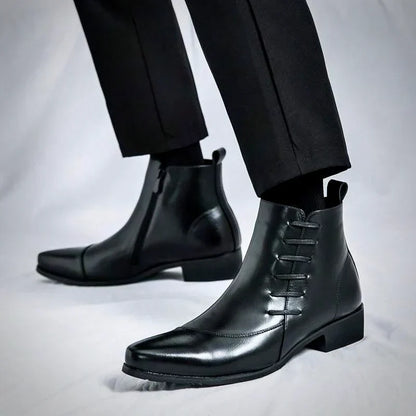 Cathal | Leather Boots