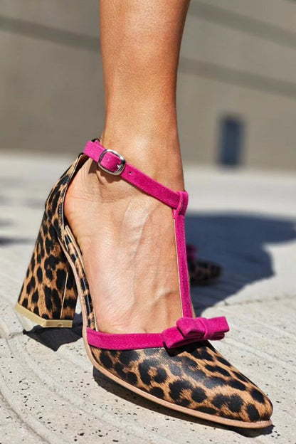 Leontina | Leopard Heels