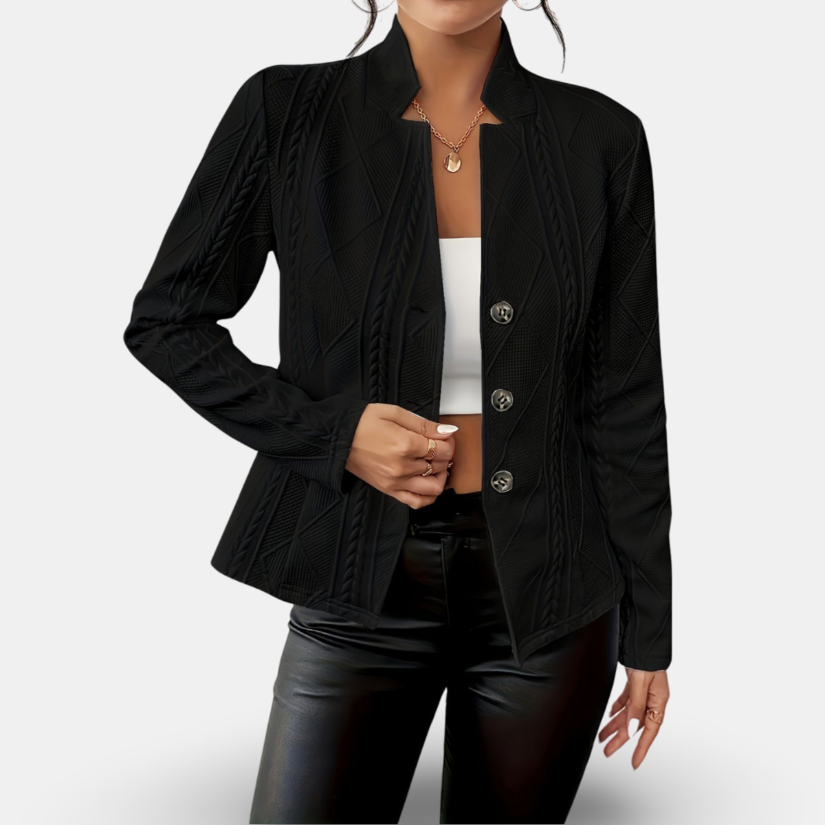 Reina | Elegant Tailored Cardigan