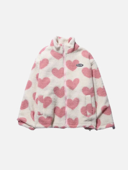Briana | Reversible Heart Coat