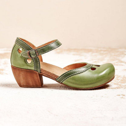 Selene | Orthopedic Sandals with Low Heel