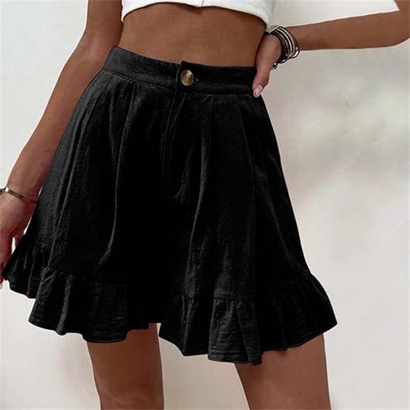 Ruby | Casual Frilled Shorts