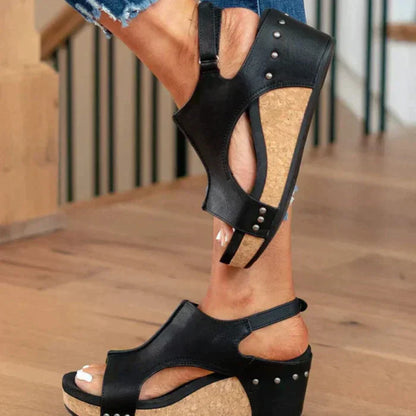 Estelle | Stylish and Comfortable Wedge Heel Sandals