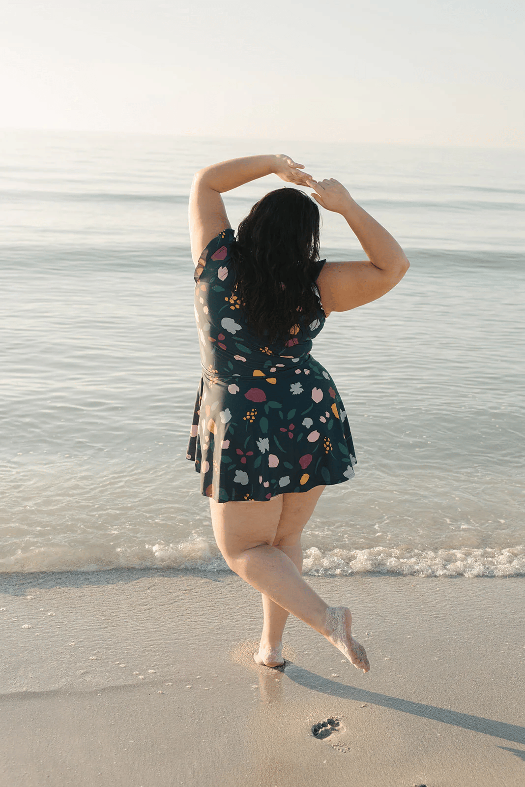 Siobhán | Ruffle Swimsuit with Bust Support