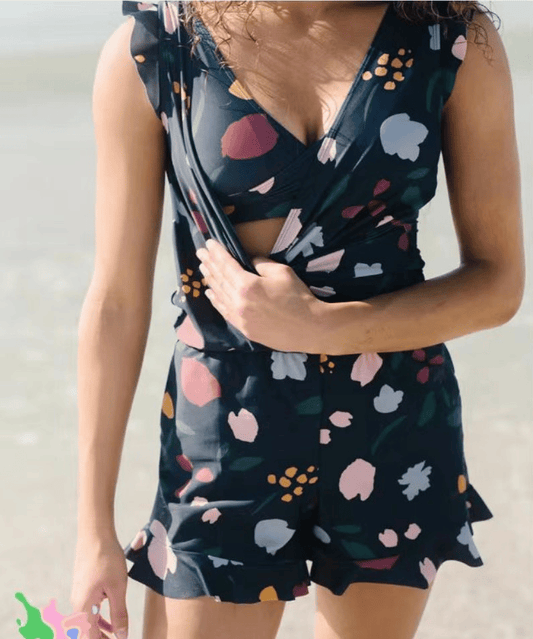 Siobhán | Ruffle Swimsuit with Bust Support