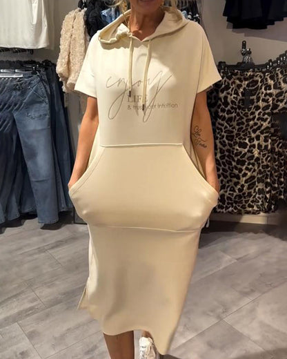 Saskia | Relaxed Fit Hoodie Dress