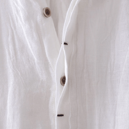 Sean | Short Sleeve Linen Shirt