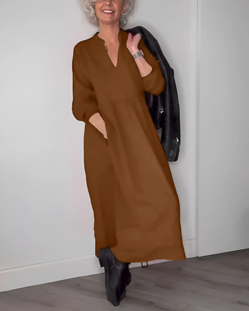 Rhea | Elegant Pocket Dress