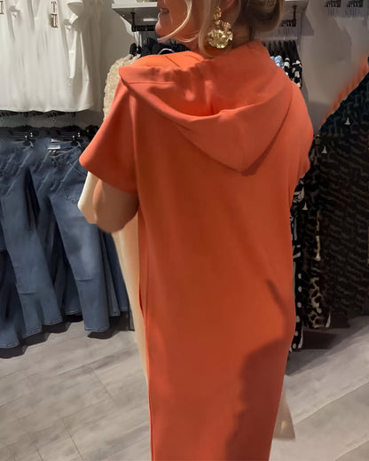 Saskia | Relaxed Fit Hoodie Dress