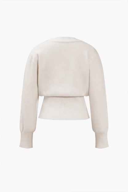 Polina | Elegant Sweater-Cardigan