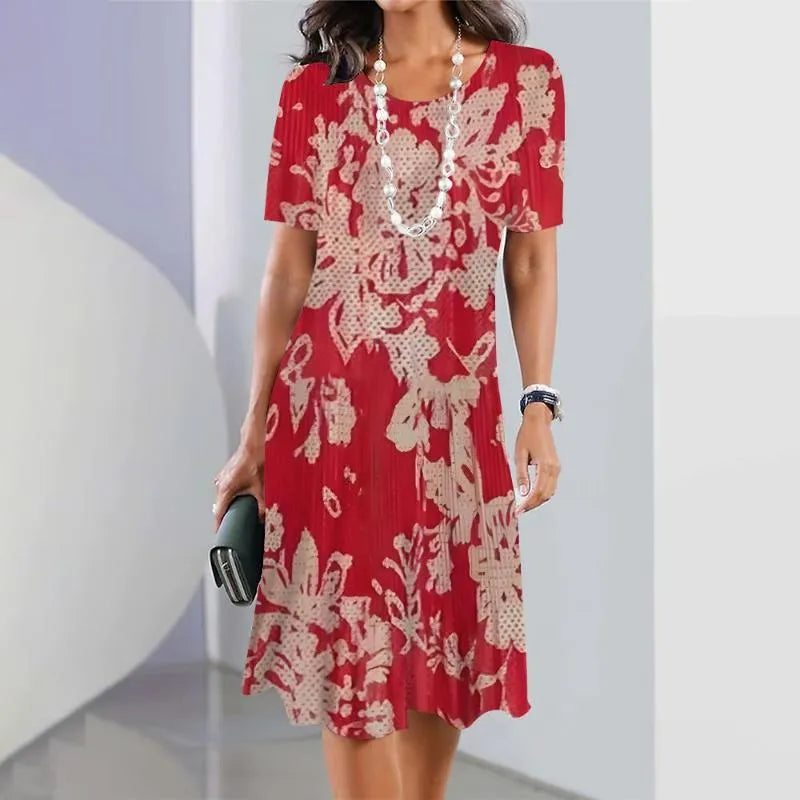Aisling | Elegant Pleated Dress