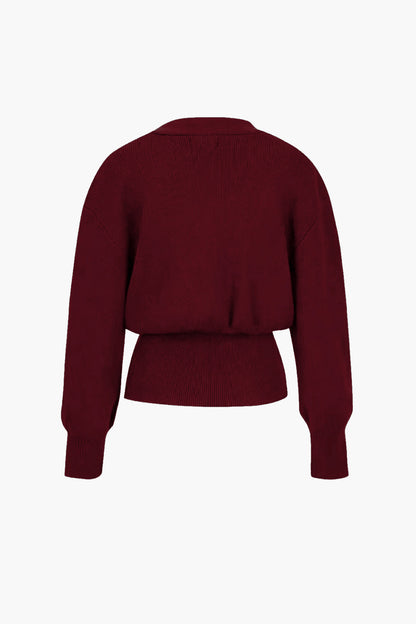 Polina | Elegant Sweater-Cardigan