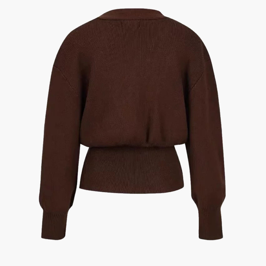 Arielle | Elegant Sweater-Cardigan