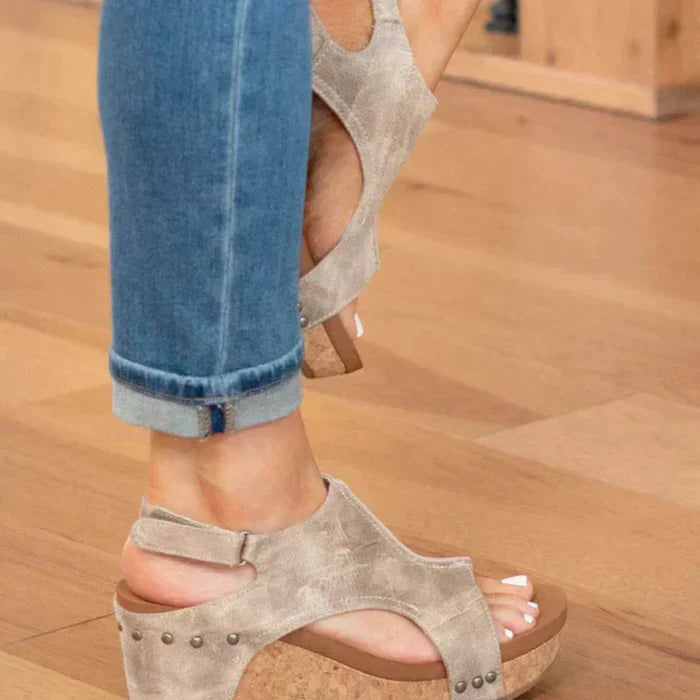 Estelle | Stylish and Comfortable Wedge Heel Sandals