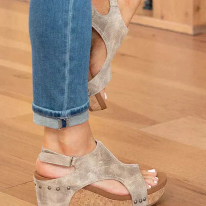 Estelle | Stylish and Comfortable Wedge Heel Sandals