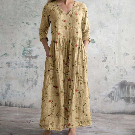 Marivelle | Elegant Floral Dress