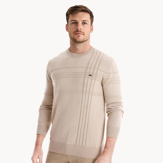 Brennan | Check Sweater
