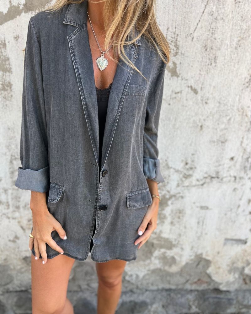 Charlotte | Denim Blazer