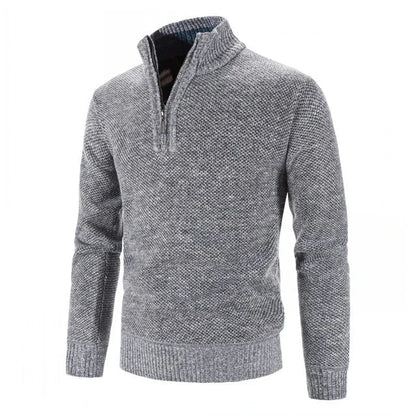 Fionn | Knitted Zip-Sweater