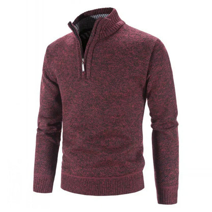Fionn | Knitted Zip-Sweater