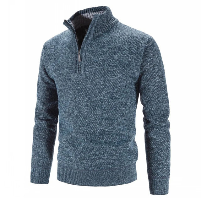 Fionn | Knitted Zip-Sweater