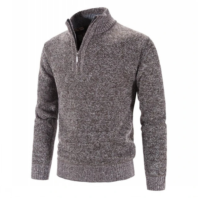 Fionn | Knitted Zip-Sweater