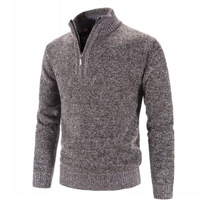 Fionn | Knitted Zip-Sweater