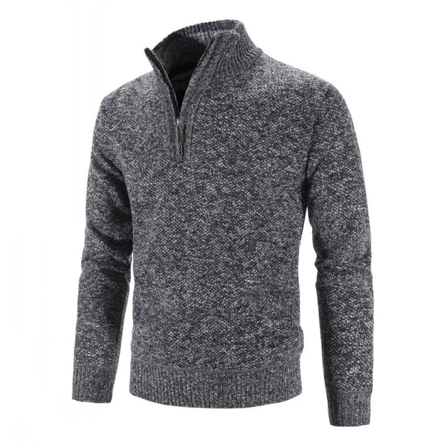 Fionn | Knitted Zip-Sweater