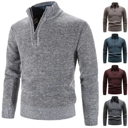 Fionn | Knitted Zip-Sweater