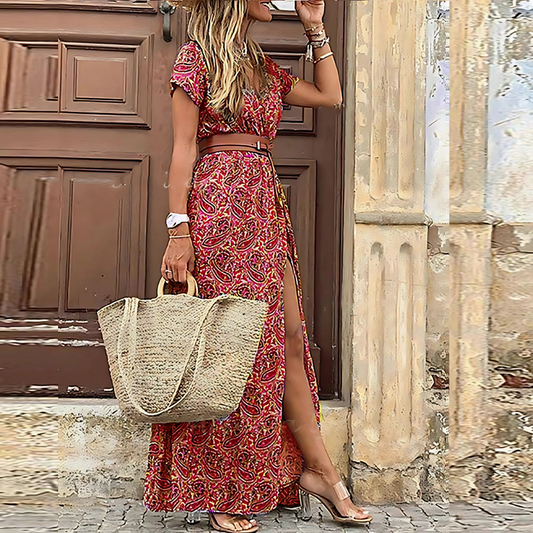 Bella | Summer Dress with Belt