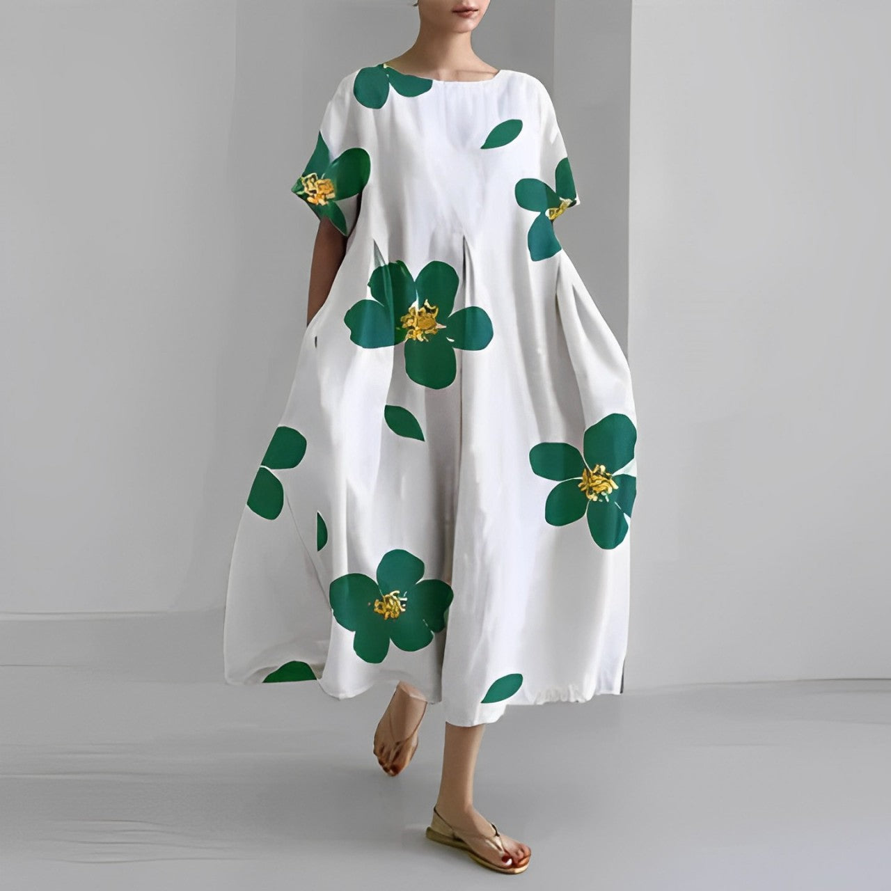 Sophie | Elegant Printed Dress