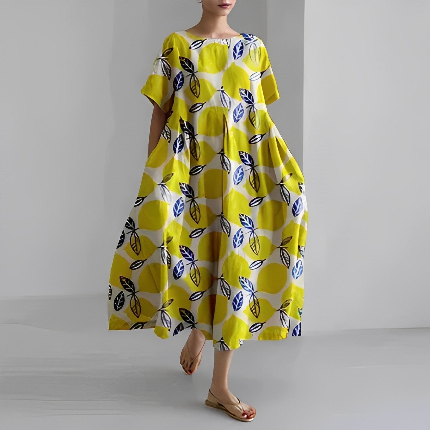 Sophie | Elegant Printed Dress