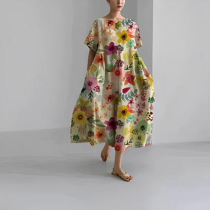 Sophie | Elegant Printed Dress