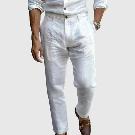 Saint-Tropez Chic | Effortless Linen Pants