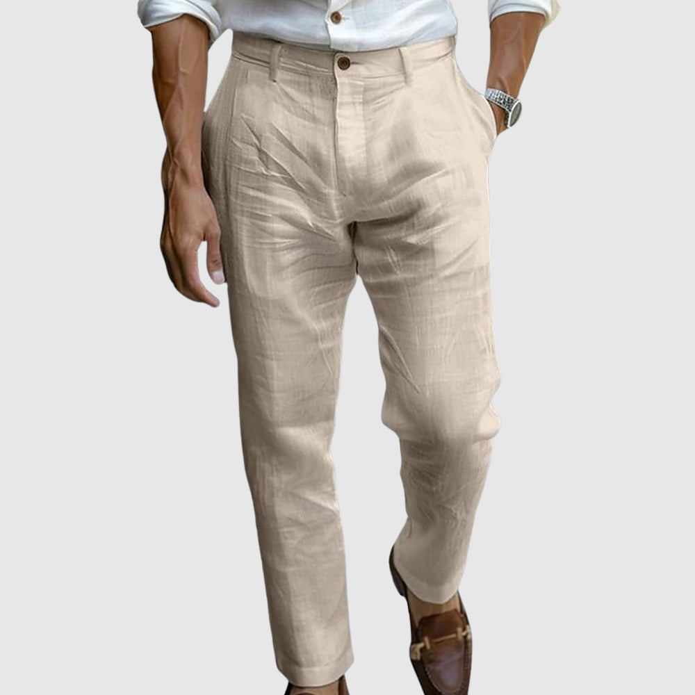 Saint-Tropez Chic | Effortless Linen Pants